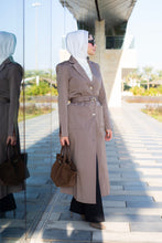 Load image into Gallery viewer, The Double Belt Long Jacket