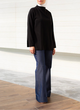 Load image into Gallery viewer, High Neck Long Sleeve Top