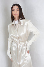 Load image into Gallery viewer, Long Satin Blazer