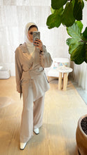 Load image into Gallery viewer, Silky Cropped Trench Set