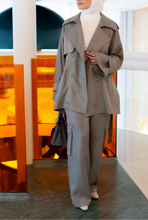 Load image into Gallery viewer, Shiny Trench Set