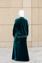 Load image into Gallery viewer, Velvet Bomber Dress Set