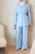 Load image into Gallery viewer, The Belted Collarless Suit