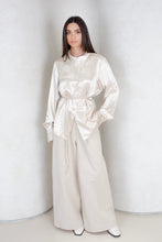 Load image into Gallery viewer, Satin Asymmetric Shirt