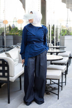 Load image into Gallery viewer, Side Collar Knit Top
