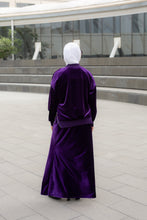 Load image into Gallery viewer, Velvet Bomber Dress Set
