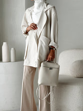 Load image into Gallery viewer, Beige Relaxed Jacket
