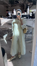 Load image into Gallery viewer, Bling Pinstripe Long Shirt
