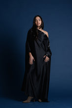 Load image into Gallery viewer, Black Satin Kaftan
