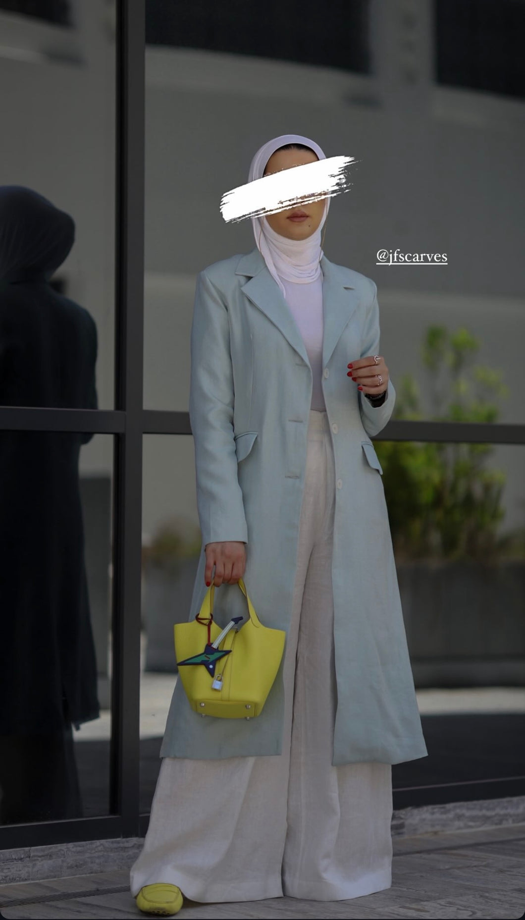 Shiny Long Blazer