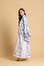 Load image into Gallery viewer, Blue Leaves Kaftan
