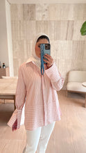Load image into Gallery viewer, Pink Glitter Stripe Shirt
