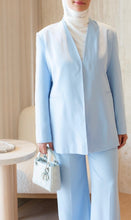 Load image into Gallery viewer, The Belted Collarless Suit
