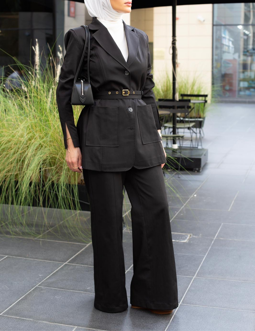 The Double Belt Suit