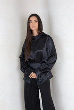 Load image into Gallery viewer, Satin Asymmetric Shirt
