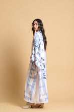Load image into Gallery viewer, Blue Leaves Kaftan

