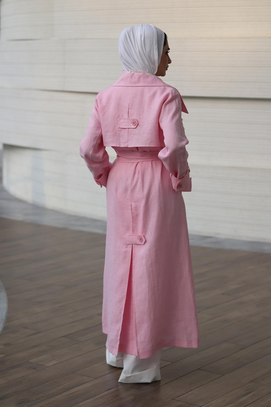 Summer Linen Trench