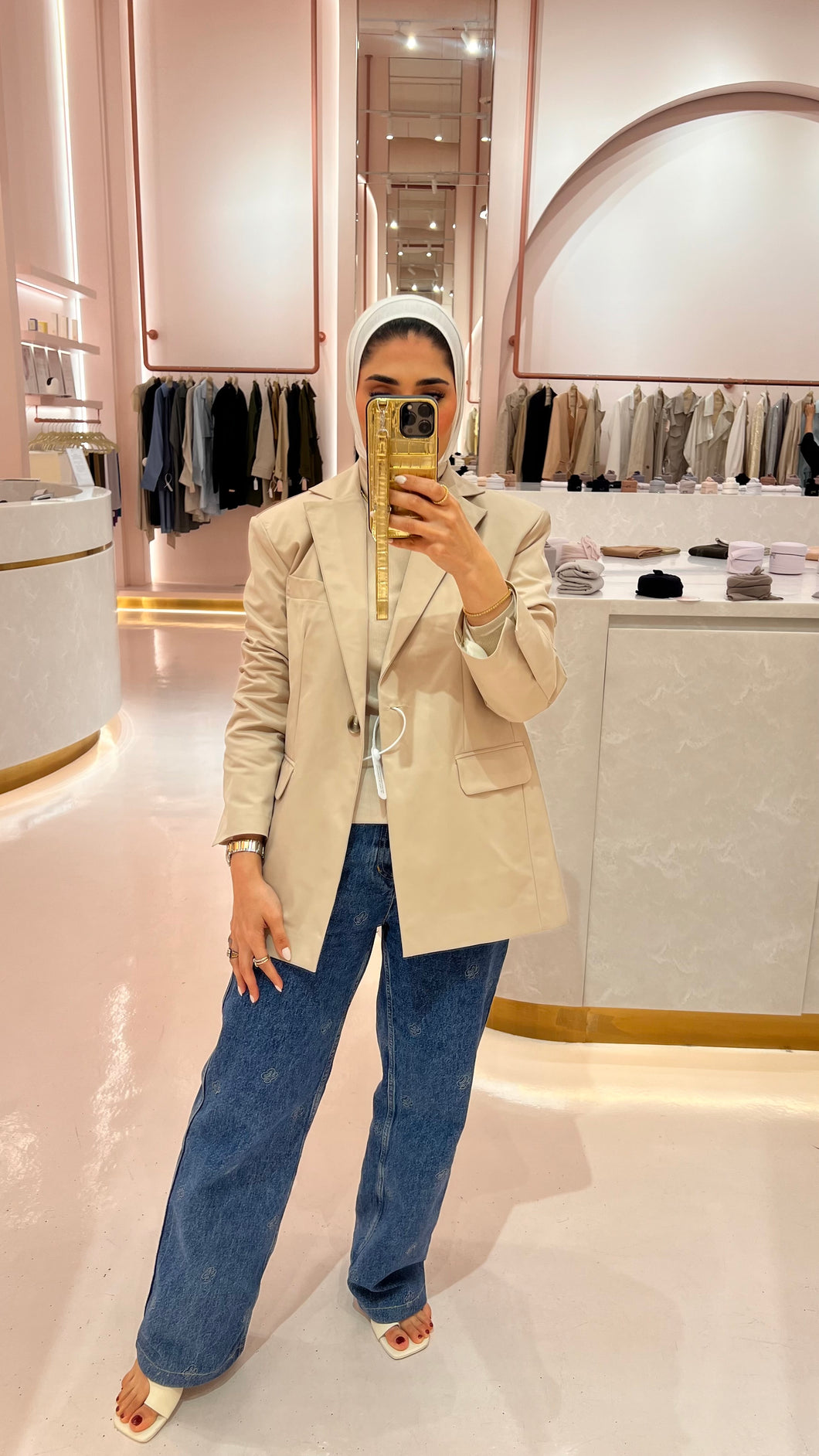Split Back Blazer