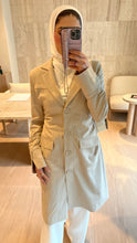 Load image into Gallery viewer, The Ruched Pinstripe Blazer
