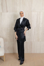 Load image into Gallery viewer, Silky Cropped Trench Set
