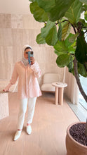 Load image into Gallery viewer, Pink Glitter Stripe Shirt
