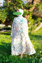 Load image into Gallery viewer, Birds Tapered Sleeve Dress
