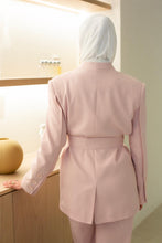 Load image into Gallery viewer, The Belted Collarless Suit
