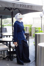 Load image into Gallery viewer, Side Collar Knit Top
