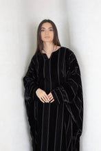 Load image into Gallery viewer, Velvet Stripes Flowing Kaftan
