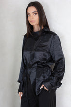 Load image into Gallery viewer, Satin Asymmetric Shirt
