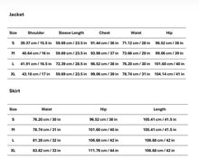 Load image into Gallery viewer, Pinstripe Shine Skirt Set
