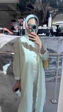 Load image into Gallery viewer, Bling Pinstripe Long Shirt

