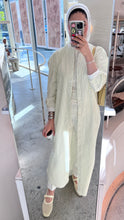 Load image into Gallery viewer, Bling Pinstripe Long Shirt
