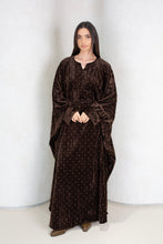 Load image into Gallery viewer, Polka Velvet Flowing Kaftan
