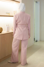 Load image into Gallery viewer, The Belted Collarless Suit
