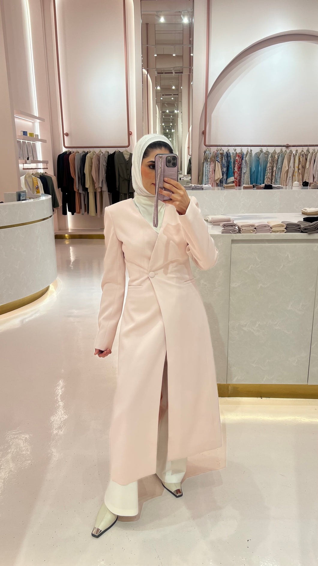 The Waisted Long Blazer