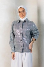 Load image into Gallery viewer, Sequin Plaid Bomber
