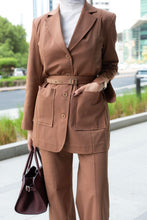 Load image into Gallery viewer, The Double Belt Suit
