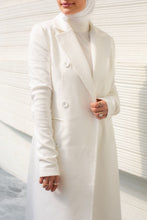 Load image into Gallery viewer, Ribbed Sleeve Longline Blazer
