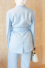 Load image into Gallery viewer, The Belted Collarless Suit
