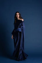 Load image into Gallery viewer, Satin Button Kaftan
