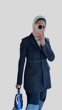 Load image into Gallery viewer, The Denim Topstitch Blazer
