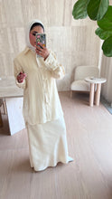 Load image into Gallery viewer, Shimmer Shirt &amp; Skirt Set
