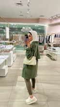 Load image into Gallery viewer, Olive Sports Cover Up
