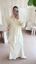 Load image into Gallery viewer, Shimmer Shirt &amp; Skirt Set
