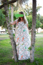 Load image into Gallery viewer, Birds Tapered Sleeve Dress
