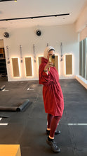 Load image into Gallery viewer, Maroon Sports Cover Up - Long
