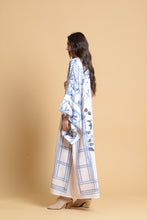 Load image into Gallery viewer, Blue Leaves Kaftan
