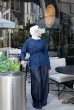 Load image into Gallery viewer, Side Collar Knit Top
