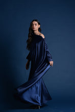 Load image into Gallery viewer, Satin Button Kaftan
